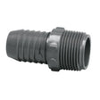 Insert Adapter, 2 Insert x MNPT Gray PVC Schedule 40"