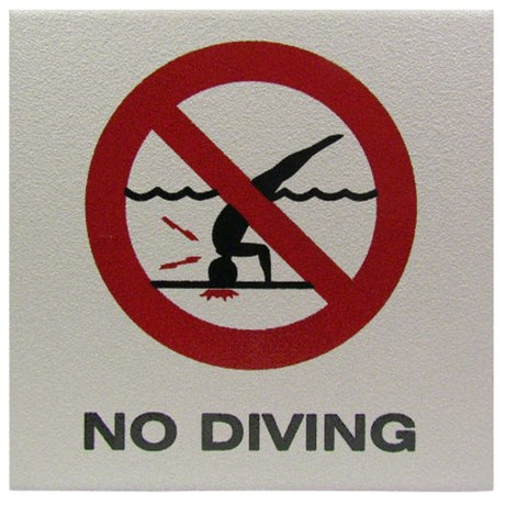 Inlays No Diving W/ International  Symbol , SR | C621500