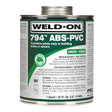 IPS PVC/ABS Cement 794 Quart 10273 Glue Green Abs-PVC Trans Quart 10273 | 10273