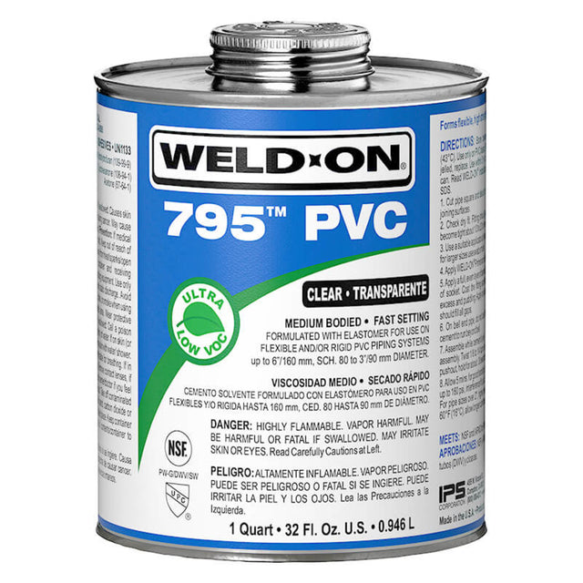 IPS Flex Pvc Cement 795 Pint | IPS795PT