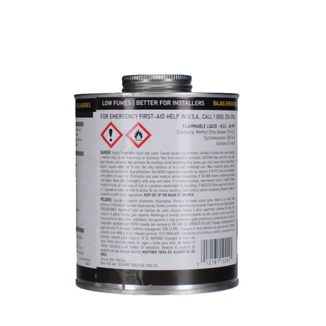 IPS PVC  Primer, 1 Quart Metal Can P-68 Series Low VOC Clear | Â 10209 2