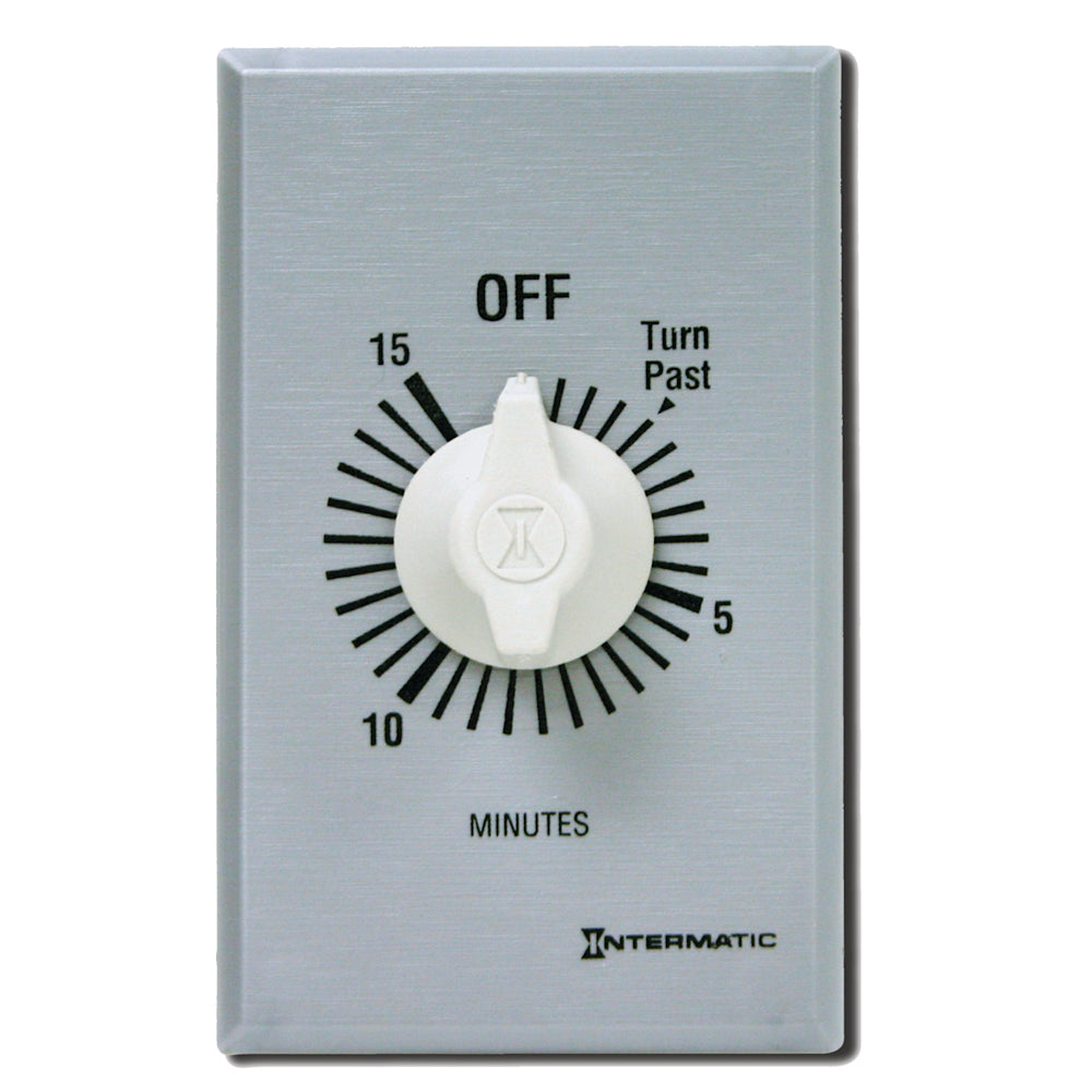 Intermatic 15 Minute 125-277 V Dpst Wound Timer W/O Hold | FF415M