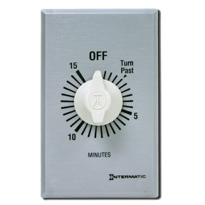 Intermatic 15 Minute 125-277 V Dpst Wound Timer W/O Hold | FF415M