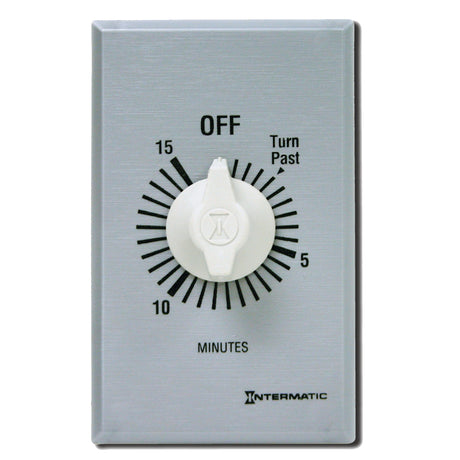 Intermatic 15 Minute 125-277 V Dpst Wound Timer W/O Hold | FF415M