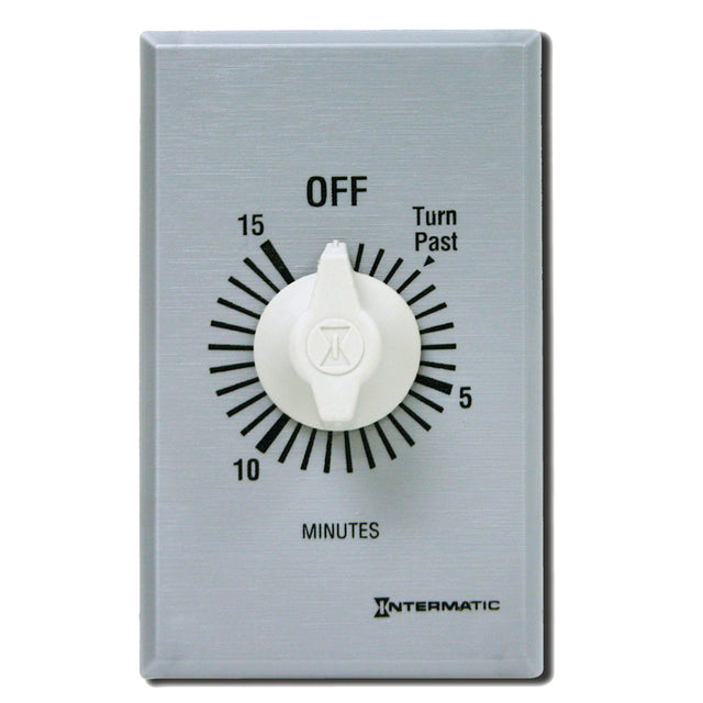 Intermatic 15 Minute 125-277 V Dpst Wound Timer W/O Hold | FF415M