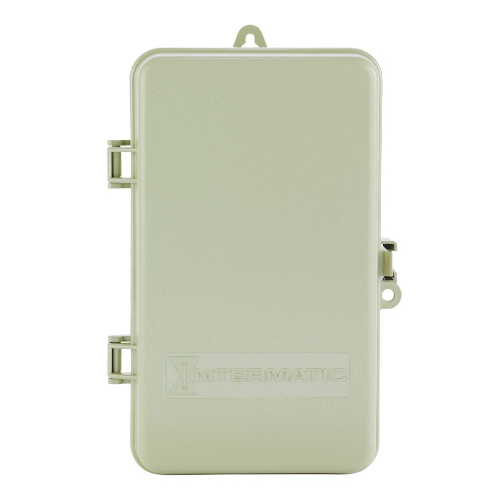 Intermatic 2-Circuit Air Switch W/Timer Plastci Enclosure 120/240V Control 4-Function W/ Clock 0 | RC2343PT 2