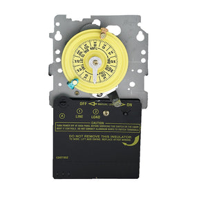 Analog/Mechanical 120 VAC 16 A 5 hp SPST 5 x 3" x 7-3/4" Mechanical Timer Switch | ITMT101M"