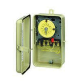208 to 277 VAC 40 A 6.5 x 3.625" x 10.125" Mechanical Time Switch | ITMT104R3" 2