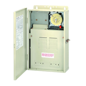 Intermatic 16 X 10" X 4-1/2" One T104M In Outdoor Enclosur Intermatic 100 Amp Panel 1-220V Mechanism | T30004R"