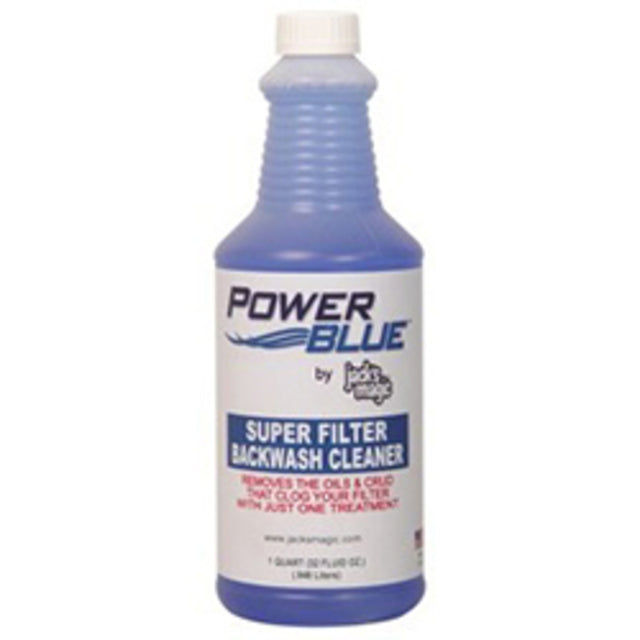 Jacks Magic Filter Backwash Cleaner Sand Filter 32 fl oz Bottle 12/Case | JMPBBACKWASH032