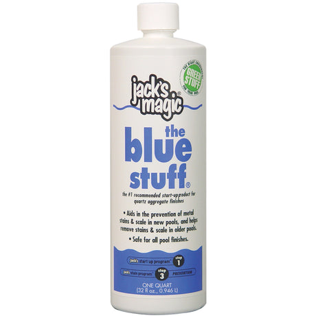 Jacks Magic Blue Stuff Pool Stain Remover, 32 oz | JMBLUE032 2