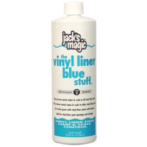 Jacks Magic Vinyl Liner Blue Stuff, 32 oz Bottle | JMBLUEVINYL032