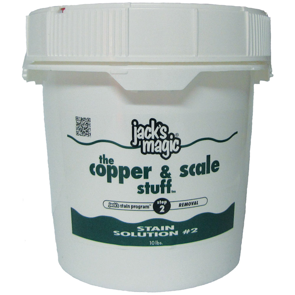 Jacks Magic Stain Solution #2 Metal Remover, 10 lb Pail | JMCOPPER10