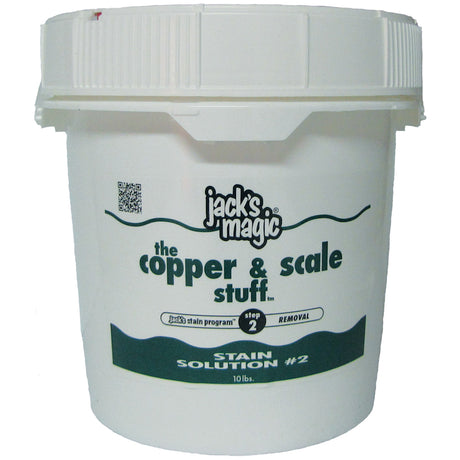 Jacks Magic Stain Solution #2 Metal Remover, 10 lb Pail | JMCOPPER10