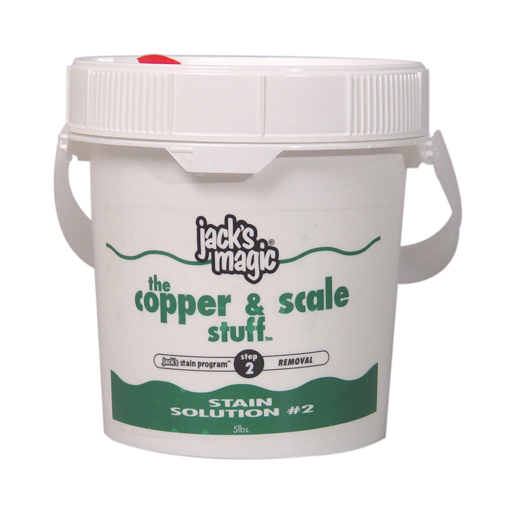 Jacks Magic Stain Solution #2 Metal Remover, 5 lb Pail | JMCOPPER5