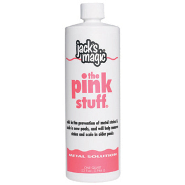 Jacks Magic Pink Stuff Metal Remover, 32 oz Bottle | JMPINK032