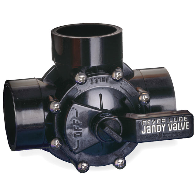 Jandy Pro Series Neverlube 1.5 To 2 CPVC 3-Port Diverter | 4715"