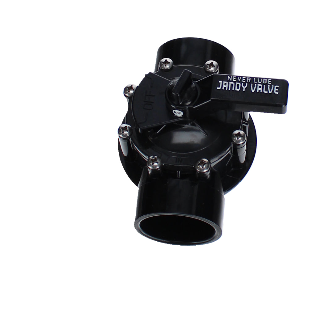 Jandy Pro Series 2 to 2.5 2-Way Never Lube Valve | 4716" 3