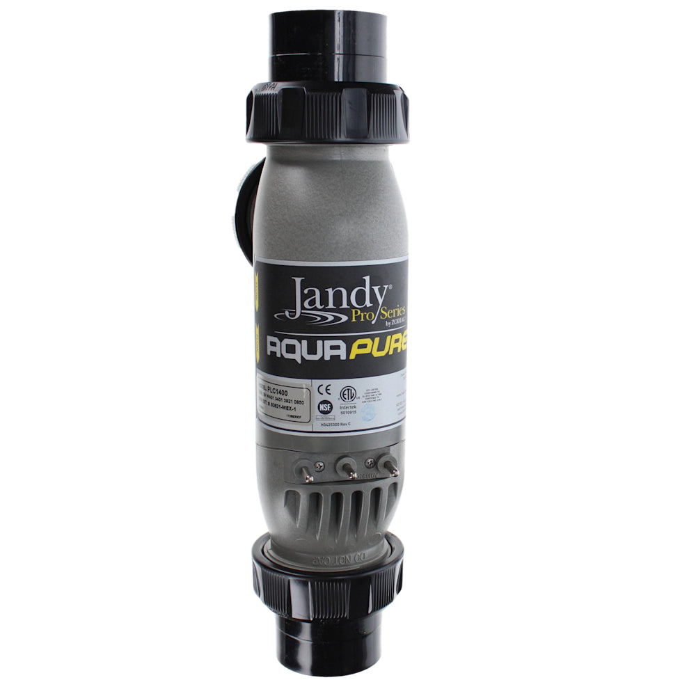 Jandy AquaPure Salt Chlorinator PureLink Cell Kit, 14 Blade, 40,000 gallons 120/240 VAC, 50/60 Hz, 1.25-2.5 AMPS | PLC1400 4