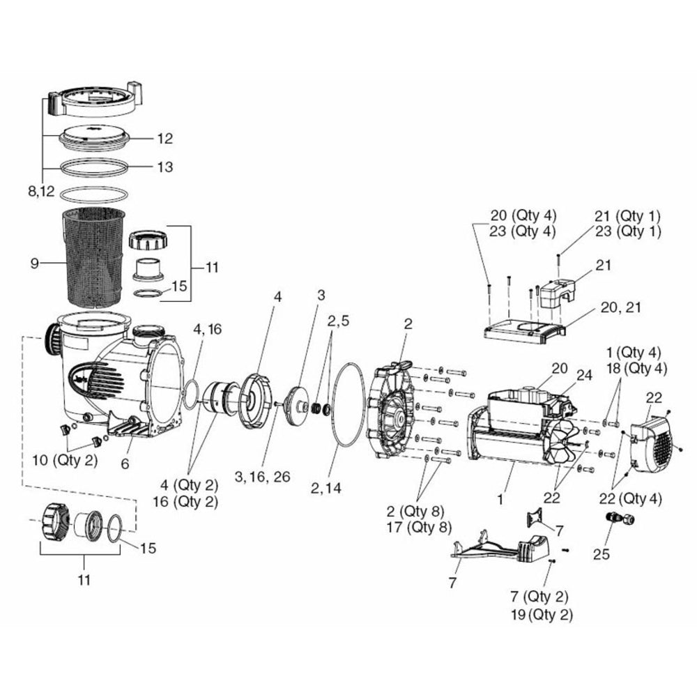  O-Ring & Coupling Nut | R0446101 - JNDR0446101"