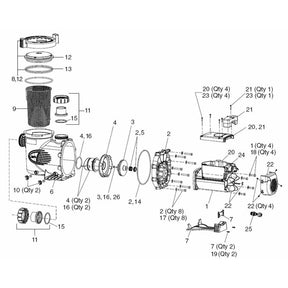  O-Ring & Coupling Nut | R0446101 - JNDR0446101"