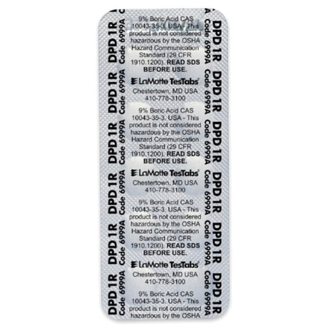 Lamotte Chlorine DPD #1 RAPID TesTabs Tablets, 1000 Tabs | 6999A-M 2
