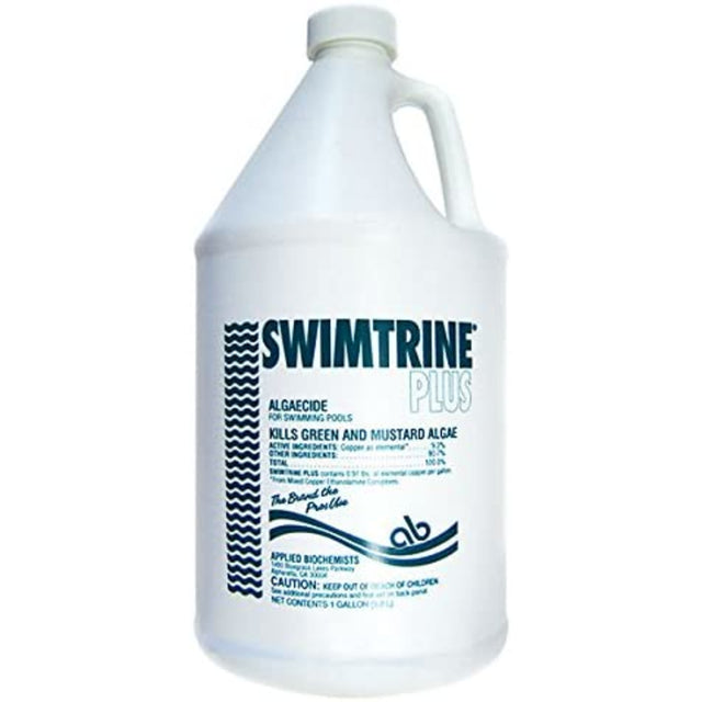 Applied Bio Swimtrine Plus Algaecide 1 Gallon Bottle 4/Case | 406104A