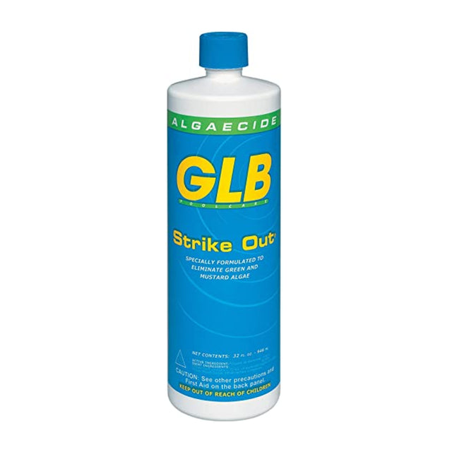 GLB Strike-Out Algaecide, 32 oz Bottle, 12/Case | 71114A