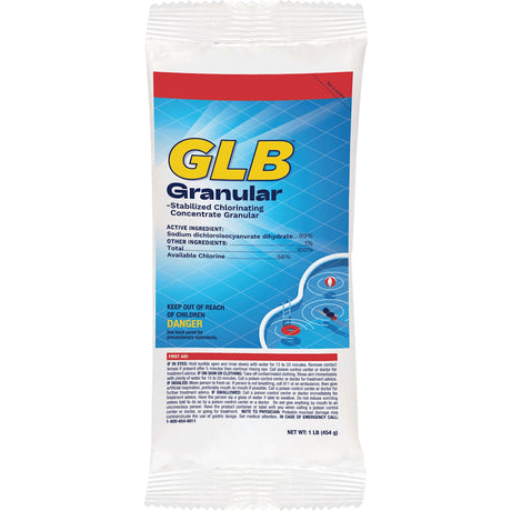 GLB Dichlor Chlorine Granular 25 lb Pail | GLGR25