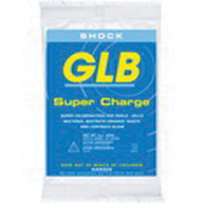 GLB Super Charge Cal Hypo Granular Chlorine Shock, 1 lb Bag, 24/Case | 71428A