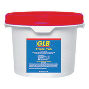 GLB Triple Tab Chlorine Tablets 22.5 Lb Pail| GL71446A