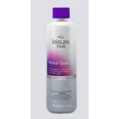 Leisure Time Spa Metal Gon, 1 Pint Bottle, 12/Case | LT22