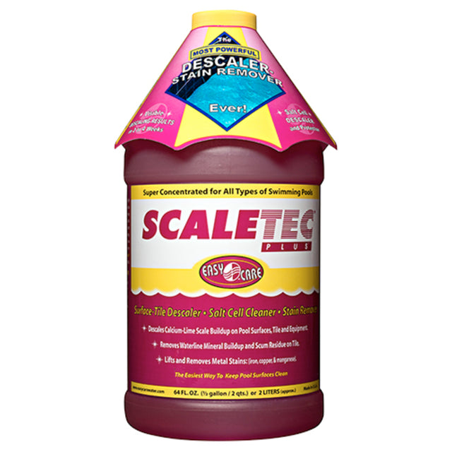Easy Care Scaletec Plus Calcium Pool Descaler, 64 oz Bottle | EC20064