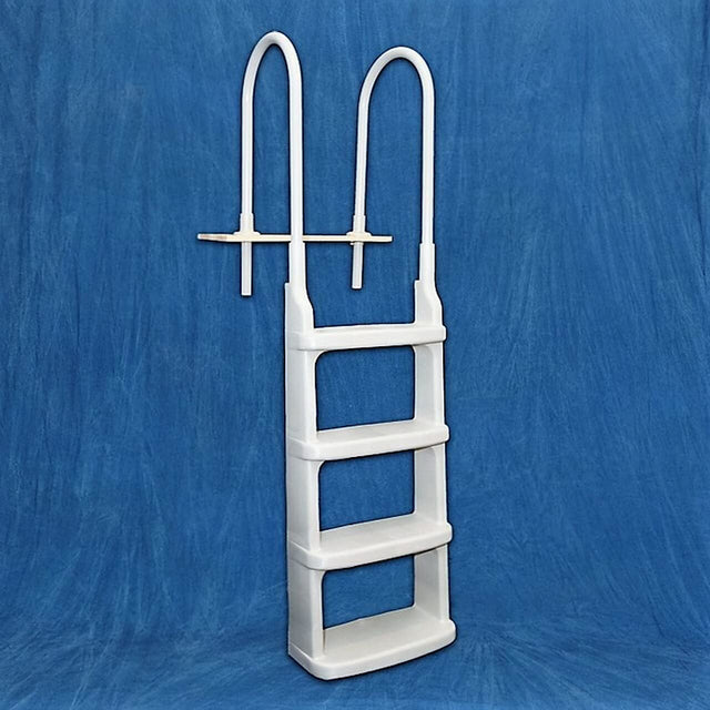 Main Access Easy Incline Deck Ladder, White | 200200