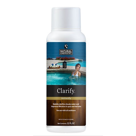 Natural Chemistry Spa Clarify Clarifier, 16 oz Bottle | 14216NCM
