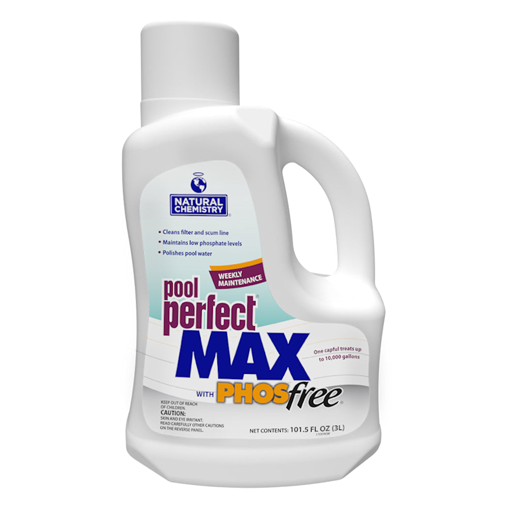Natural Chemistry Pool Perfect Phosphate Remover 3 L Bottle 4/Case | 15301NCM