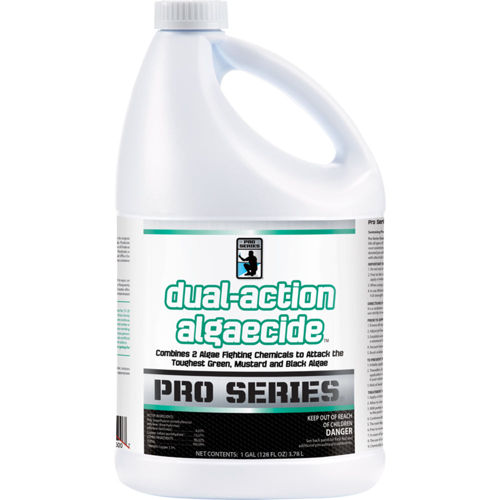 Pro Series Dual-Action Algaecide 1 Gallon Bottle 4/Case | 20605PRO