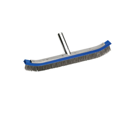 Ocean Blue 18 Curved Algae Brush w/ Aluminum Back | 110017B"