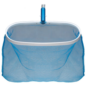 Ocean Blue Aluminum Deep Bag Leaf Rake | 125010