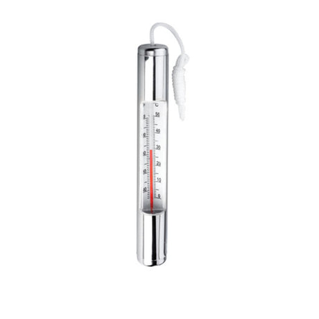 Ocean Blue Chrome Plated Thermometer | 150025