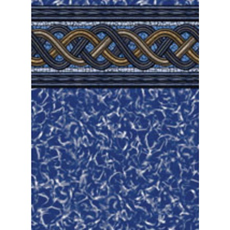 Ocean Blue 24' Round Crystal Wave Unibead AG Liner 54 Wall | 260024B54"