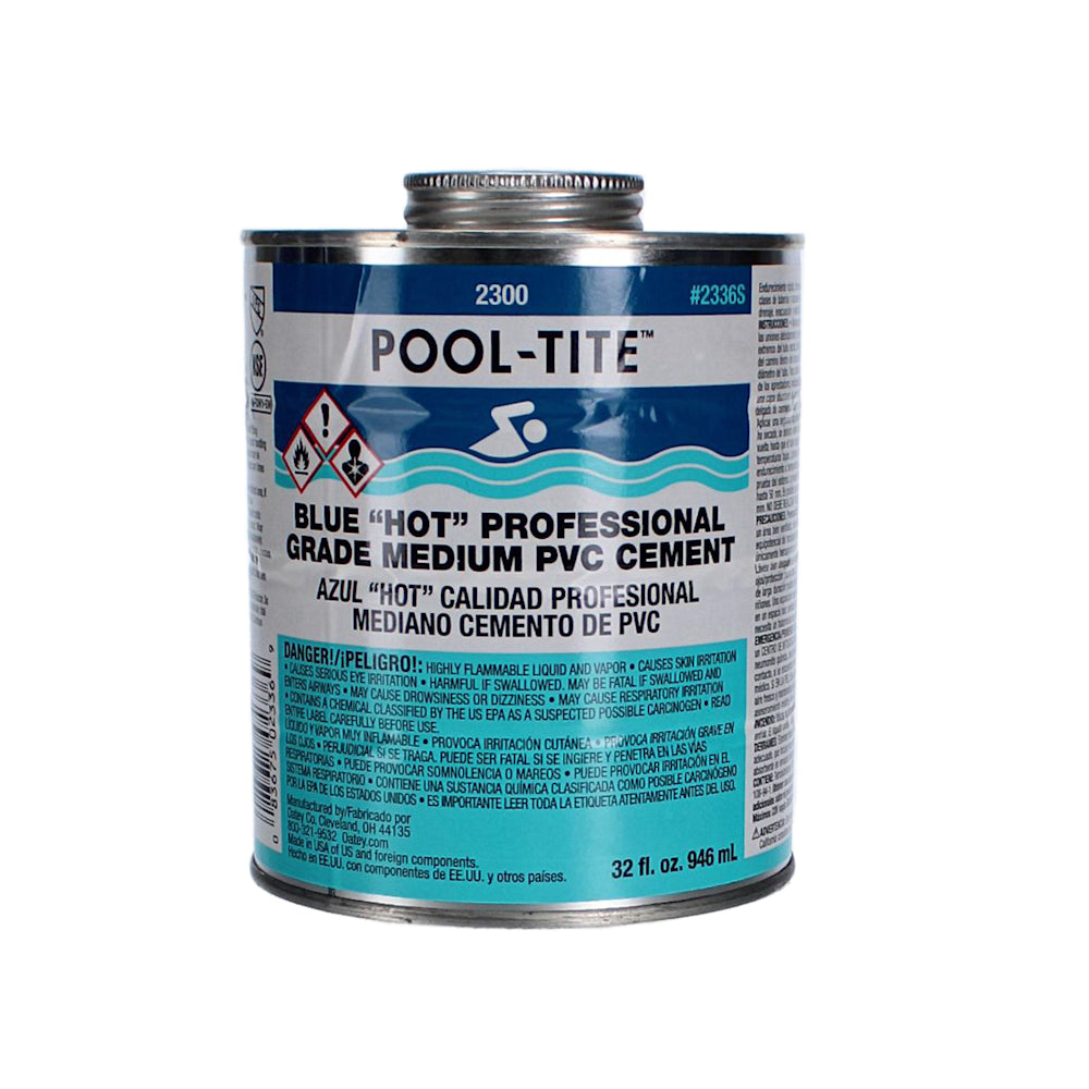 Oatey Pooltite Blue Glue(1/4 Pt) | 2366S 3