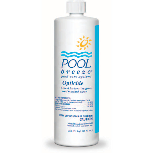 Pool Breeze Opticide Copper Algaecide 32 fl oz Bottle 12/Case | 88481