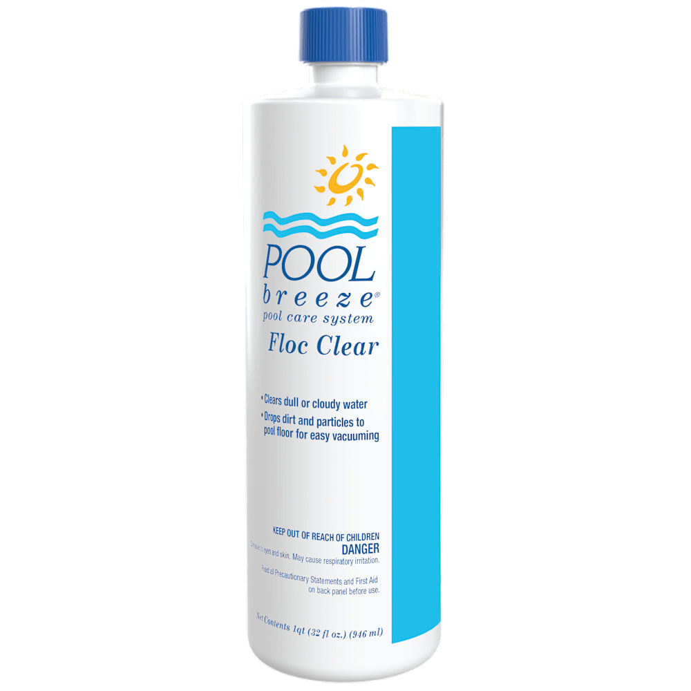 Pool Breeze Floc Clear Clarifier 32 fl oz Bottle 12/Case | 88566