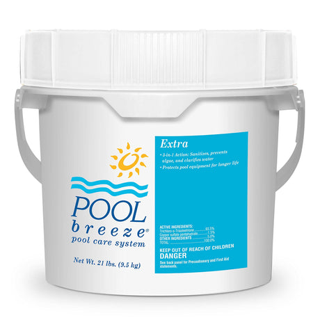 Pool Breeze Extra all-in-one Chlorine Tablets 21 lb Pail | 88592