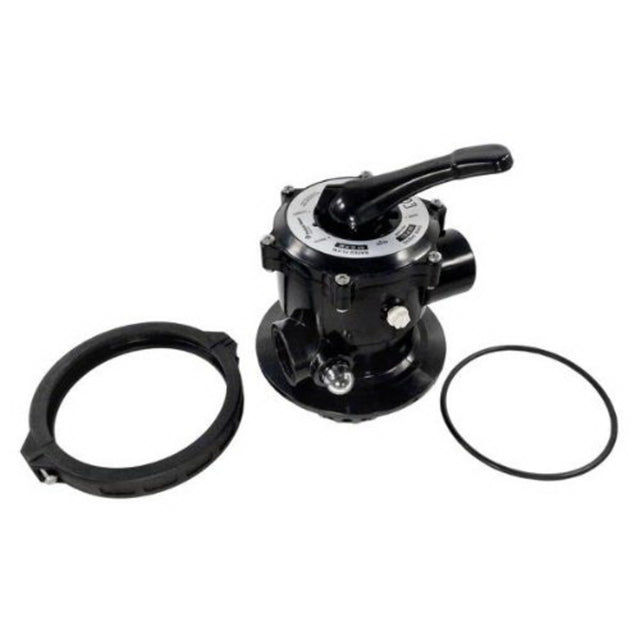 Pentair Cristal-Flo 1.5 Top Mount Clamp Style Multiport Valve | 261186"