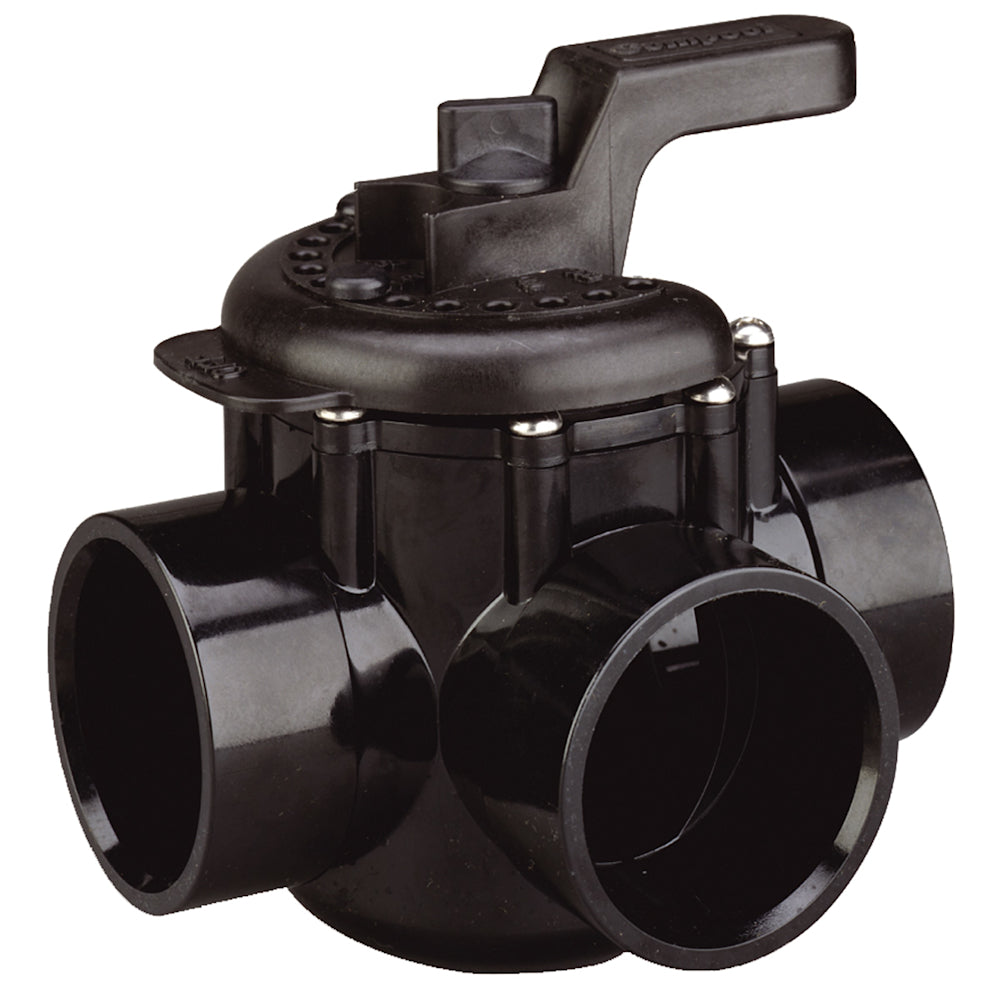 Pentair 1-1/2 3-Way Compool CPVC Valve | 263035" 4