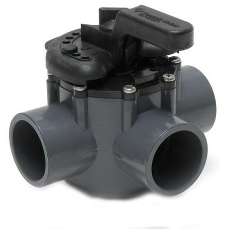 Pentair 1-1/2 3-Way Compool PVC Valve | 263037" 2