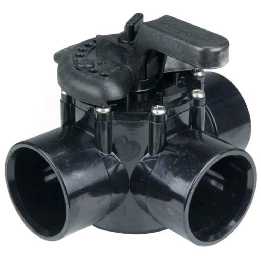 Pentair 2 CPVC 3-Way Solar Diverter Valve w/ Drain-Down | 263047" 2