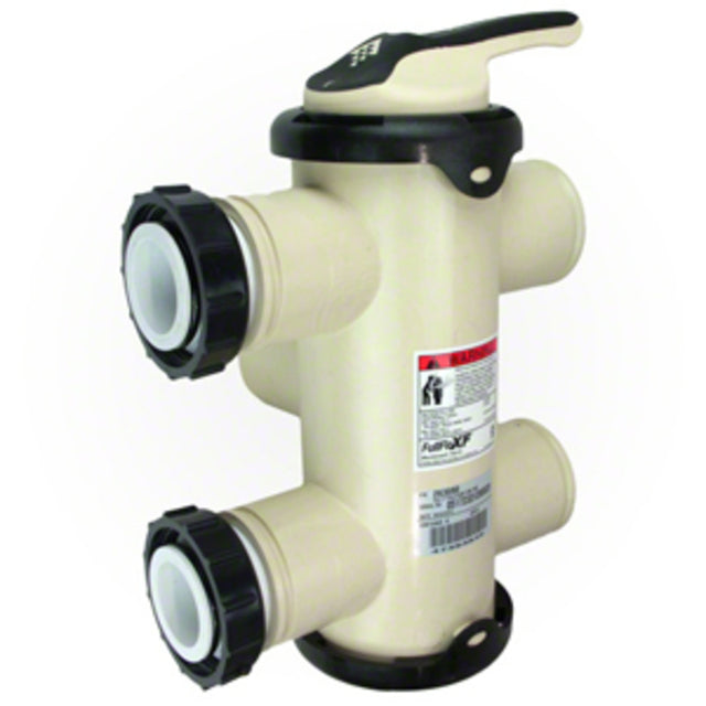 Pentair FullFloXF Backwash Valve w/ 2 Unions for DE Filter | 263081"